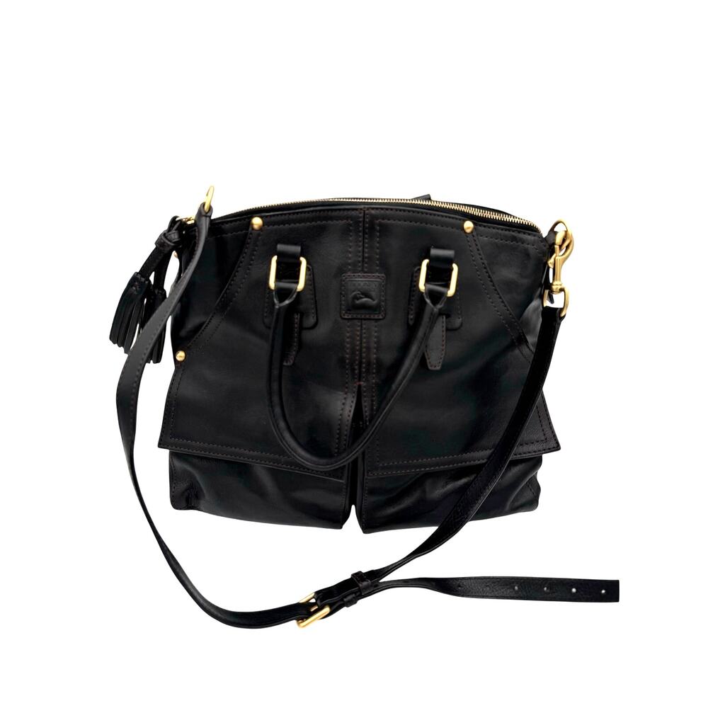 Dooney & Bourke Black Leather Satchel